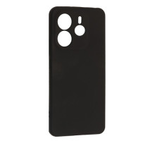 Чохол Silicone Case Camera (no logo) для Xiaomi Redmi Note 14 5G black mag-2000001592298138778