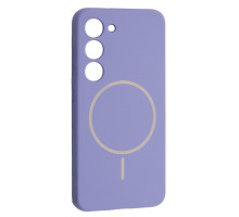 Чохол Silicone Case luxury+MagSafe for Samsung S23+ Elegant Purple mag-2000001594445134116