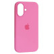 Чохол 1:1 Original Silicone Case with MagSafe for iPhone 16 Peony mag-2000001597842139447