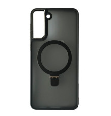 Чохол Matte Ring-MagSafe for Samsung S22+ 5G Чорний mag-2000001500637105298