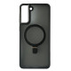 Чохол Matte Ring-MagSafe for Samsung S22+ 5G Чорний mag-2000001500637105298