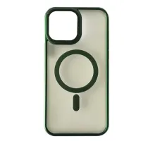 Чохол Perfect Case with MagSafe for iPhone 14 titanium green mag-2000001505748144799