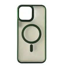 Чохол Perfect Case with MagSafe for iPhone 14 titanium green mag-2000001505748144799