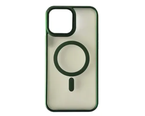 Чохол Perfect Case with MagSafe for iPhone 14 titanium green mag-2000001505748144799