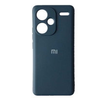 Чохол Silicone Case Full for Xiaomi Redmi Note 13 Pro+ 5G Navy Blue mag-200000150640019532