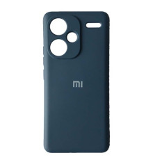Чохол Silicone Case Full for Xiaomi Redmi Note 13 Pro+ 5G Navy Blue mag-200000150640019532