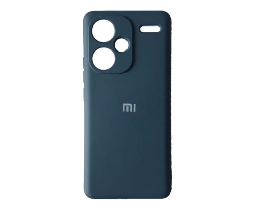 Чохол Silicone Case Full for Xiaomi Redmi Note 13 Pro+ 5G Navy Blue mag-200000150640019532