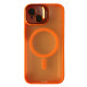 Чохол CASE PRO MATTE FORTABLE CAMERA LENS MAGSAFE for iPhone 11 Orange mag-200000151109158254