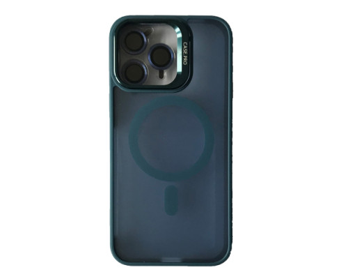 Чохол CASE PRO MATTE FORTABLE CAMERA LENS MAGSAFE for iPhone 13 Pro Max Dark blue mag-200000151144258283