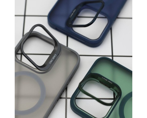 Чохол CASE PRO MATTE FORTABLE CAMERA LENS MAGSAFE for iPhone 14 Pro Deep purple mag-200000151159658296