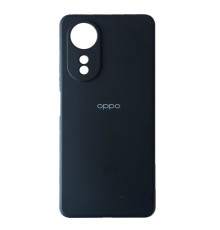 Чохол Silicone Case Full for Oppo A58 Black mag-2000001512920105484