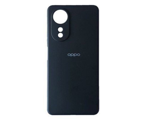 Чохол Silicone Case Full for Oppo A58 Black mag-2000001512920105484