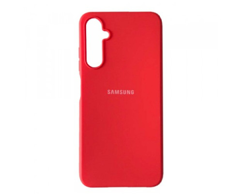 Чохол Silicone Case Full for Samsung A35 5G (A355) Red mag-200000151743720465