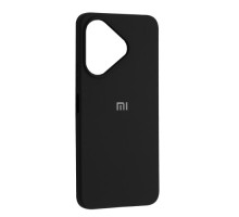 Чохол Silicone Case Full for Xiaomi Redmi 13/Poco M6 4G Black mag-200000153632251132