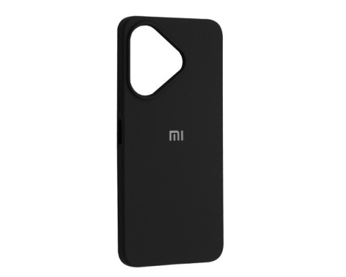 Чохол Silicone Case Full for Xiaomi Redmi 13/Poco M6 4G Black mag-200000153632251132