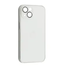 Чохол NEW GLASS MAGSAFE Case for iPhone 15 White mag-200000153989751434