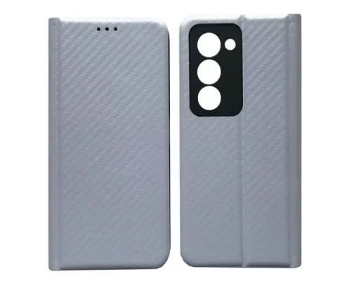 Чехол-книжка Carbon for Xiaomi Redmi 15 (169,5мм) lilac mag-2000001643594145331