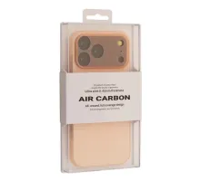 Чохол KZDOO Air Carbon for iPhone 17 Pro Max Orange mag-2000001648476145162