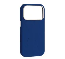 Чохол Flower Liquid Silicone Case MagSafe для iPhone 17 Pro Quiet Blue mag-2000001650837145890