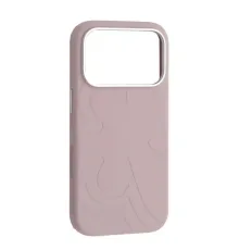 Чохол Flower Liquid Silicone Case MagSafe для iPhone 17 Pro Max Morandi Purple mag-2000001650950145900