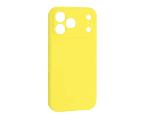 Чохол Silicone Case Camera Protective for iPhone 17 Pro ( 4) yellow mag-2000001653869146544