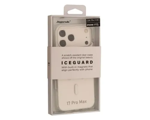 Чохол Crystal Frame MagSafe для iPhone 17 Pro black mag-2000001654859145939
