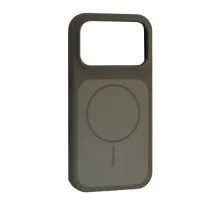 Чохол New Silicone Case MagSafe для iPhone 17 Pro Titanium Gray mag-2000001658079153724