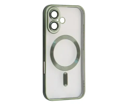 Чохол SHINING Camera MagSafe for iPhone 17 Dark green mag-2000001664339151729