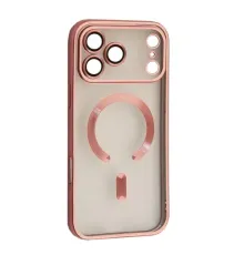 Чохол SHINING Camera MagSafe for iPhone 17 Pro Max Rose gold mag-2000001664773151769