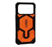 Чохол ударостійкий UAG MONARCH PRO MAGSAFE for iPhone 17 Pro (Top Grain Leatherr) Orange mag-2000001667019152273