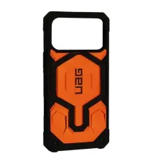Чохол ударостійкий UAG MONARCH PRO MAGSAFE for iPhone 17 Pro (Top Grain Leatherr) Orange mag-2000001667019152273
