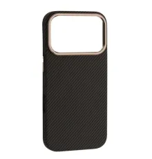 Чохол PC CARBON Style MagSafe for iPhone 17 Pro Black mag-2000001669129152544