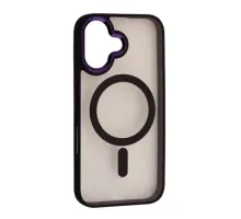Чохол CRISTAL GUARD MagSafe for iPhone 16 Purple mag-2000001670347152696