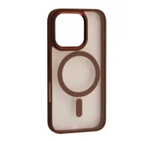 Чохол CRISTAL GUARD MagSafe for iPhone 16 Pro Brown mag-2000001670545152716