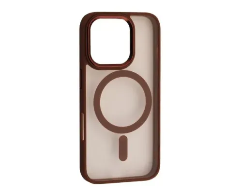 Чохол CRISTAL GUARD MagSafe for iPhone 16 Pro Brown mag-2000001670545152716