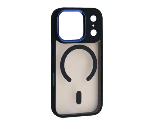 Чохол CRISTAL GUARD MagSafe for iPhone 17 Pro Dark blue mag-2000001670842152746