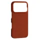 Чохол Kevlar Case MagSafe open window для iPhone 17 Pro Max Brick Pattern Orange mag-2000001671108153199