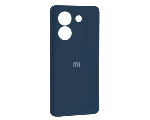 Чохол Silicone Case Full for Xiaomi Poco M7 Pro 5G Navy Blue mag-2000001605127142039