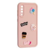 Чохол Happy для Samsung A30S Light pink mag-2000001616192143387