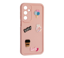 Чохол Happy для Samsung A35 (А355) Light pink mag-2000001616291143397
