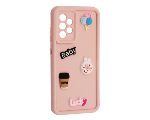 Чохол Happy для Samsung A52 4G Light pink mag-2000001616390143407