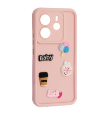 Чохол Happy для Xiaomi Redmi Note 14 4G EU Light pink mag-2000001616994143467