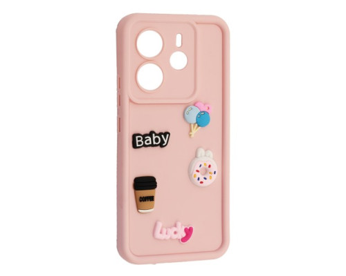 Чохол Happy для Xiaomi Redmi Note 14 4G EU Light pink mag-2000001616994143467