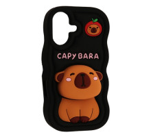 Чохол CAPYBARA for iPhone 16 Black mag-2000001618141140867