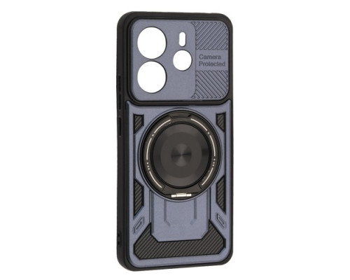 Чохол Protective Ring MagSafe for Xiaomi Redmi Note 14 4G EU Blue mag-2000001621233141351