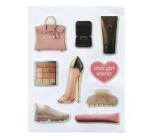 Набір наклейок 3D STICKERS Fashin style 6 mag-2000001626092142128