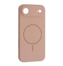 Чохол Silicone Case Full Camera Fine Ring MagSafe for iPhone 17 Air Pink mag-2000001628409145219