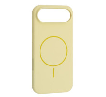 Чохол Silicone Case with MagSafe for iPhone 17 Air Custard mag-2000001632796143265