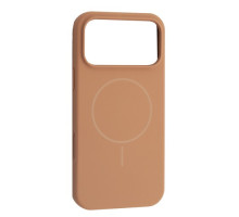 Чохол Silicone Case with MagSafe for iPhone 17 Pro Desert Gold mag-2000001632895143275