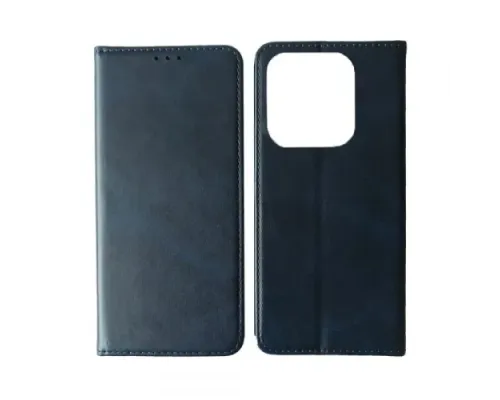 Чохол-книжка Black TPU Magnet for Xiaomi POCO M7 PRO 5G Blue mag-2000001633281145192
